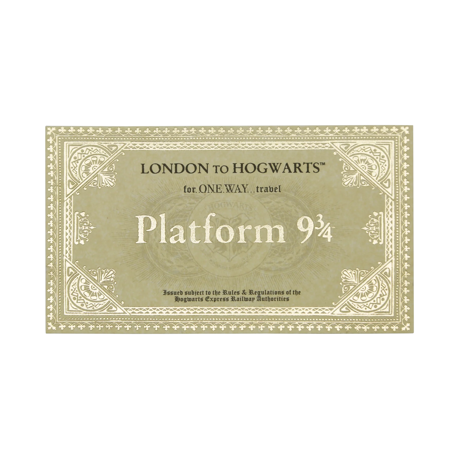 Hogwarts Express Replica Ticket - Image 3
